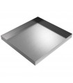 Bargain Compact Washer Drip Pan - 27" x 25" x 2.5" - Stainless Steel