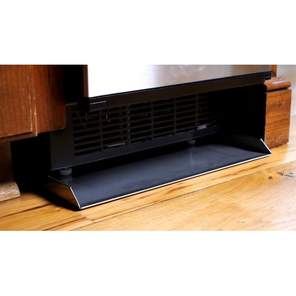 Killarney Metals 34 inch Length x 22 inch Width Under Sink Rubber Mat, Black KM-06617