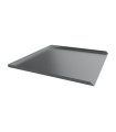 Refrigerator Leak Pan - 28" D x 30" W x 1" H - Galvanized Steel