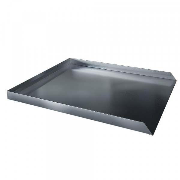 Bargain Dishwasher Leak Pan - 21" D x 25" W x 1" H - Stainless Steel