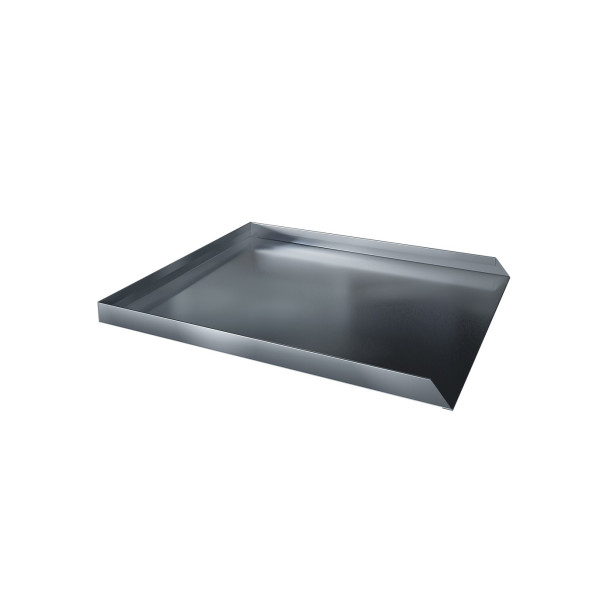 Dishwasher Leak Pan - 20.5" D x 24" W x 1" H - Stainless Steel