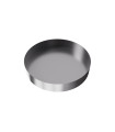 Round Drip Pan - 12" Diameter - Stainless Steel