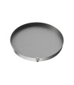 Water Heater Drain Pan - 24" - Galvanized Steel