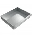 Grill Drip Pan - 15" x 12" x 3" - Galvanized Steel