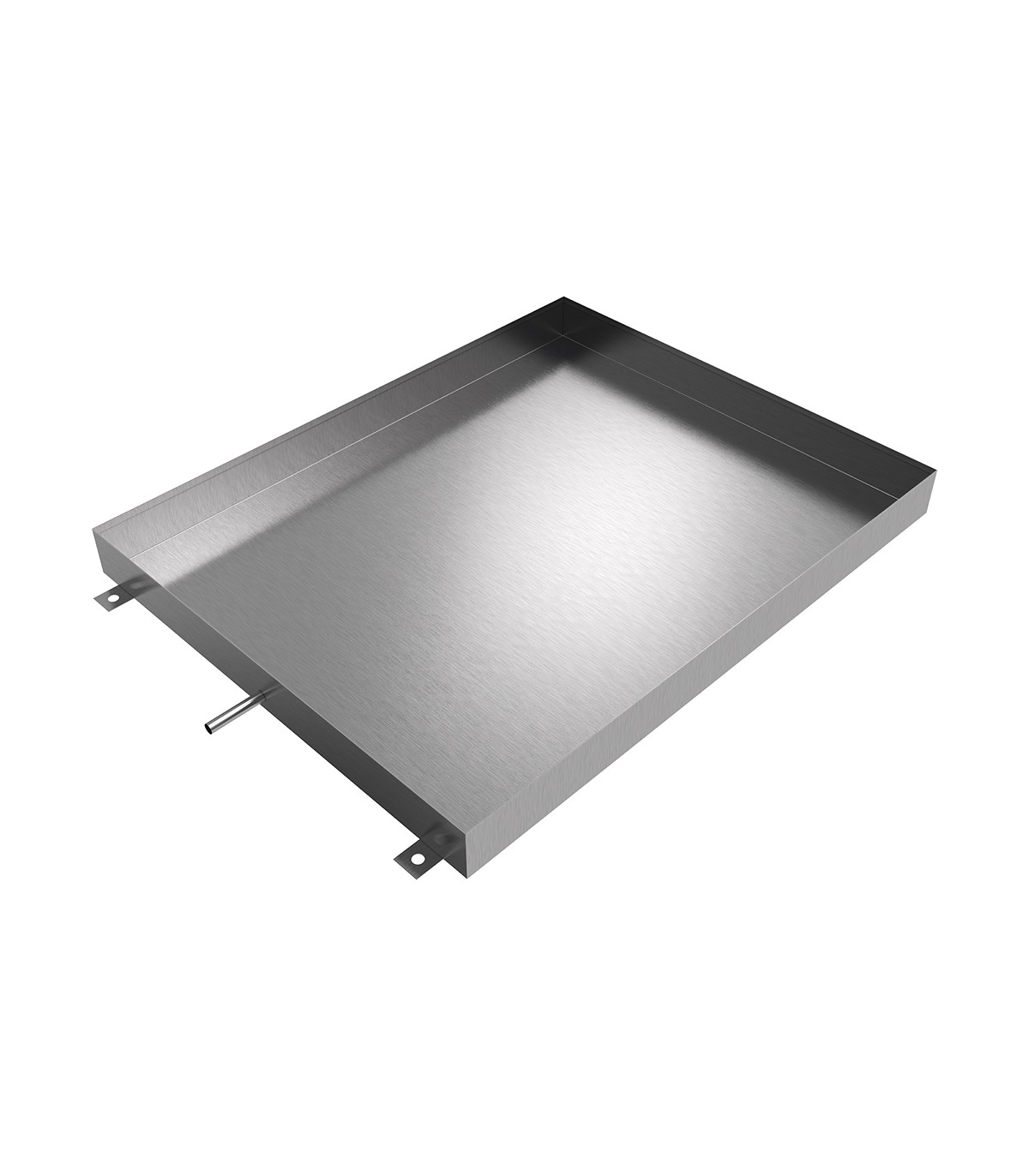 Stainless Steel HVAC Drain Pan with Tabs Killarney Metals