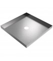 Drain Pan - 23.75" x 23.75" x 2" - Stainless Steel