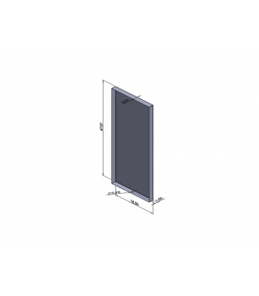 Custom Drain Pan 18.5 x 47 x 2 - 20S