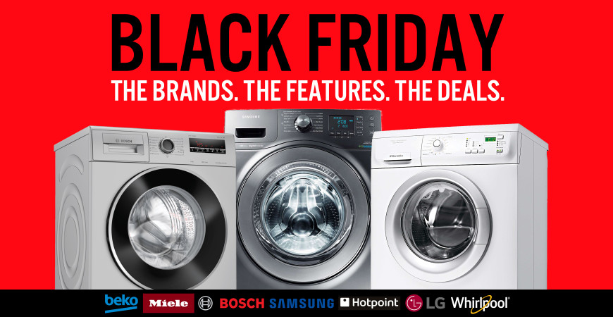 Black Friday Washing Machine Brands, Features, and Deals